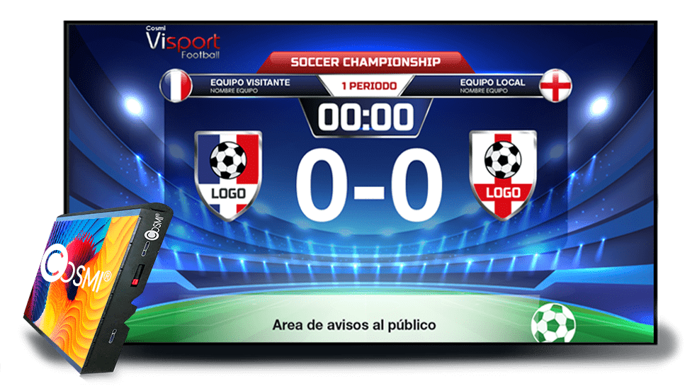 pantalla deportiva
